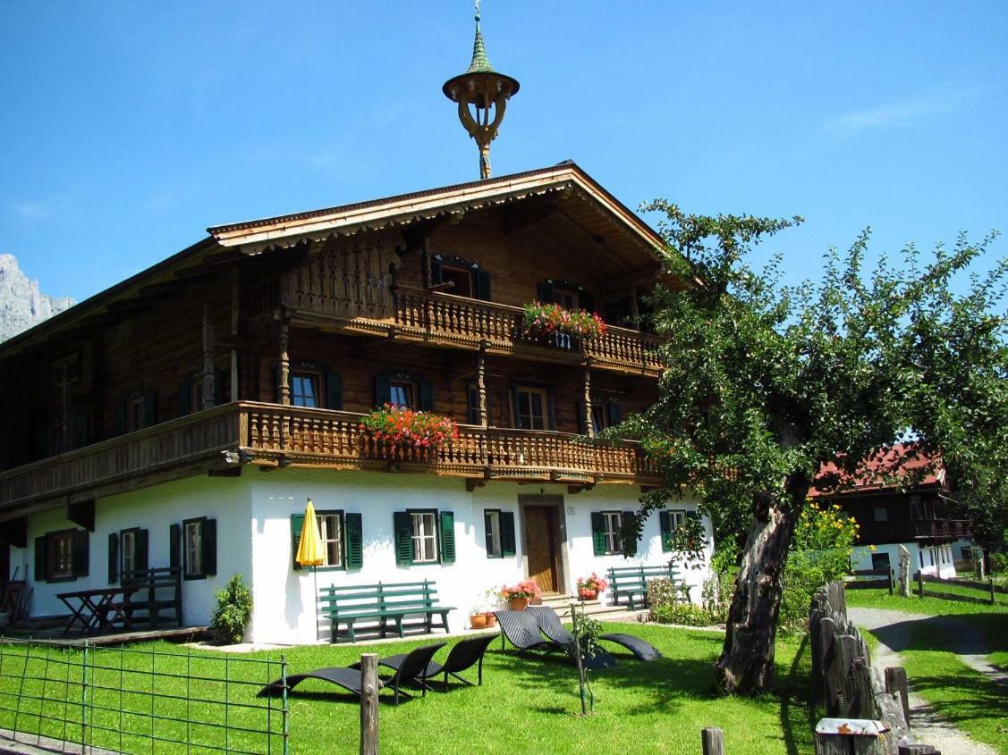 Ferienwohnung Gassenhof Going am Wilden Kaiser Exterior foto